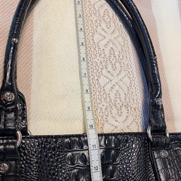 Marc Fisher Faux Leather Reptile Design Tote - Picture 11 of 12